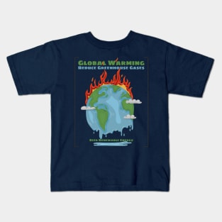 Global Warming T Kids T-Shirt